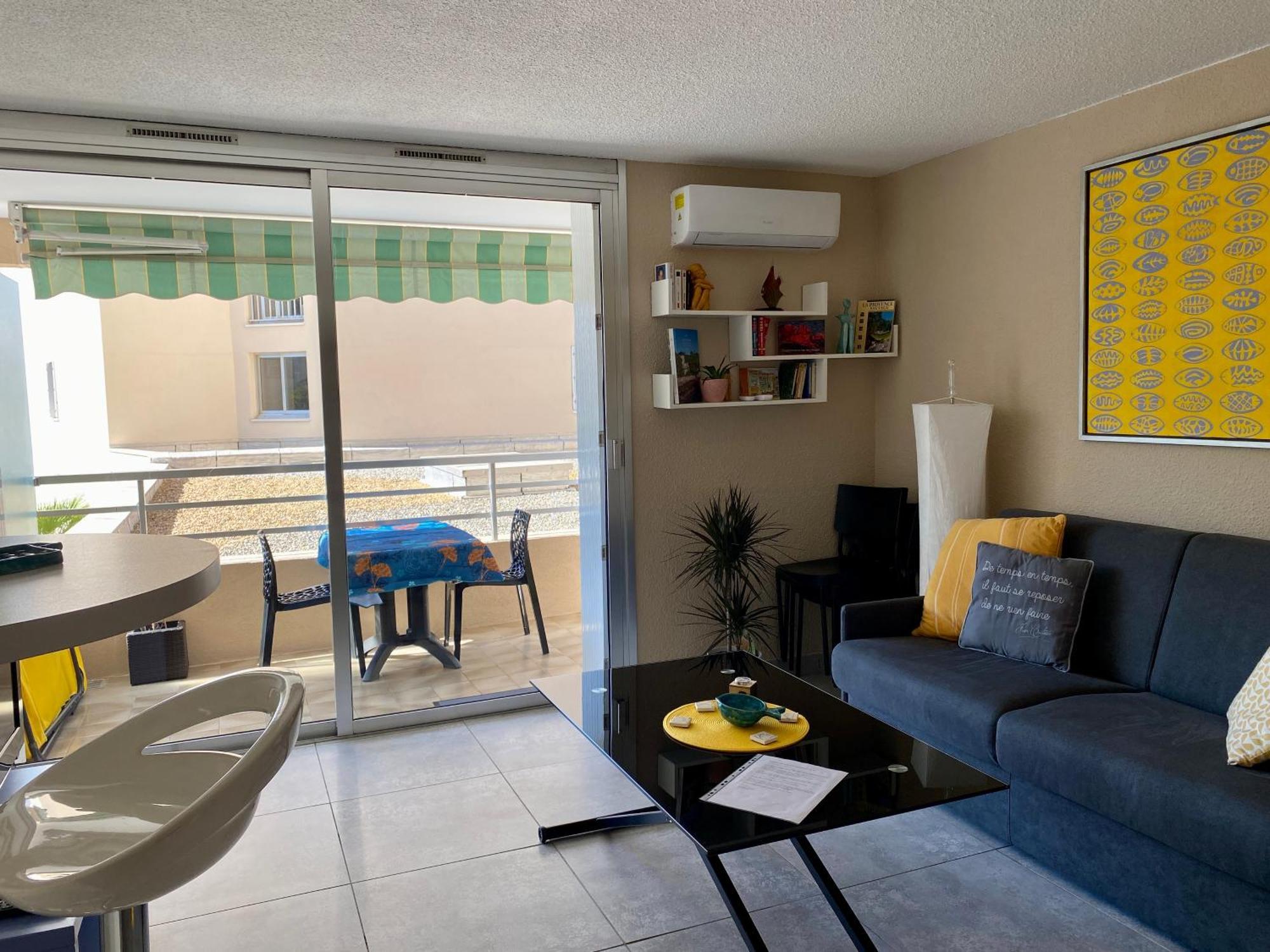 Studio 127, Vue Mer Et Piscine, Port Santa Lucia แซ็งต์-ราฟาเอล ภายนอก รูปภาพ